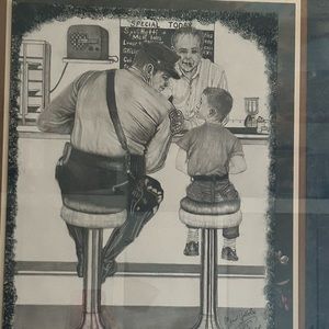 Drawings my dad did of famous people